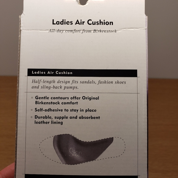 Birkenstock Star Pelotte Insoles 35 Size 4-4.5 Cushioning Heels Orthopedic Soft - Picture 4 of 8